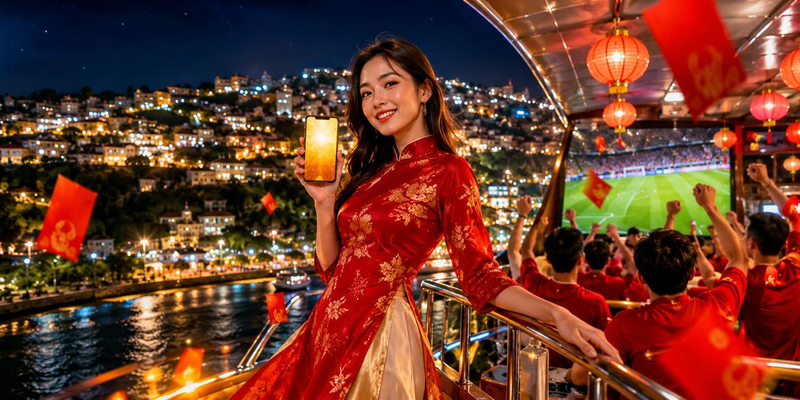 Phong cảnh Đà Lạt buổi đêm lễ hội đèn lồng – biểu tượng niềm vui và sự cân bằng cuộc sống