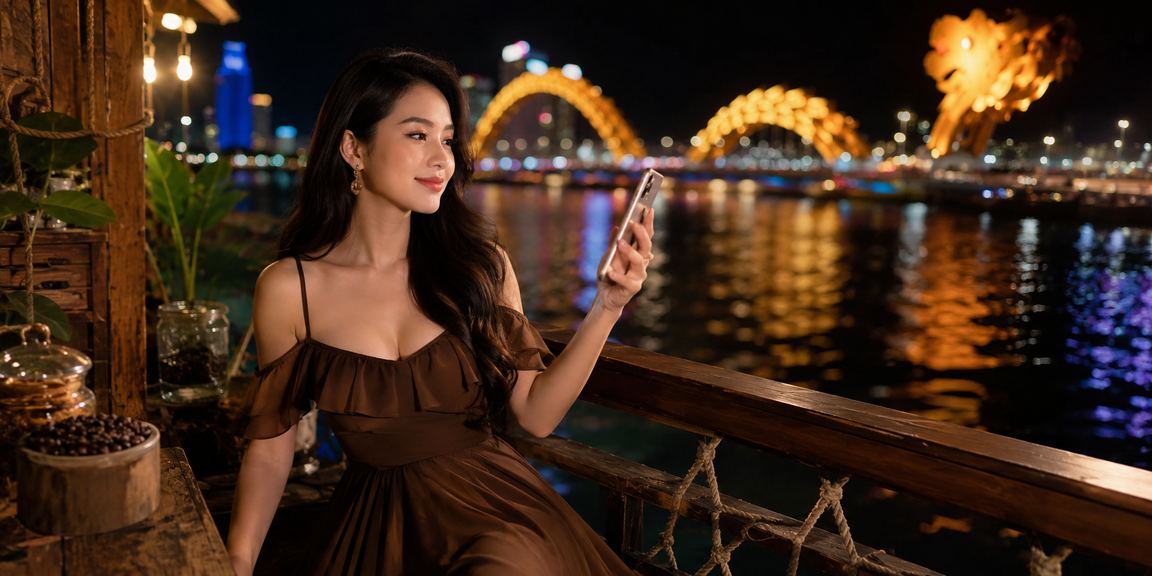 Người dùng tại Đà Nẵng xem phân tích kèo bóng đá trên điện thoại di động
