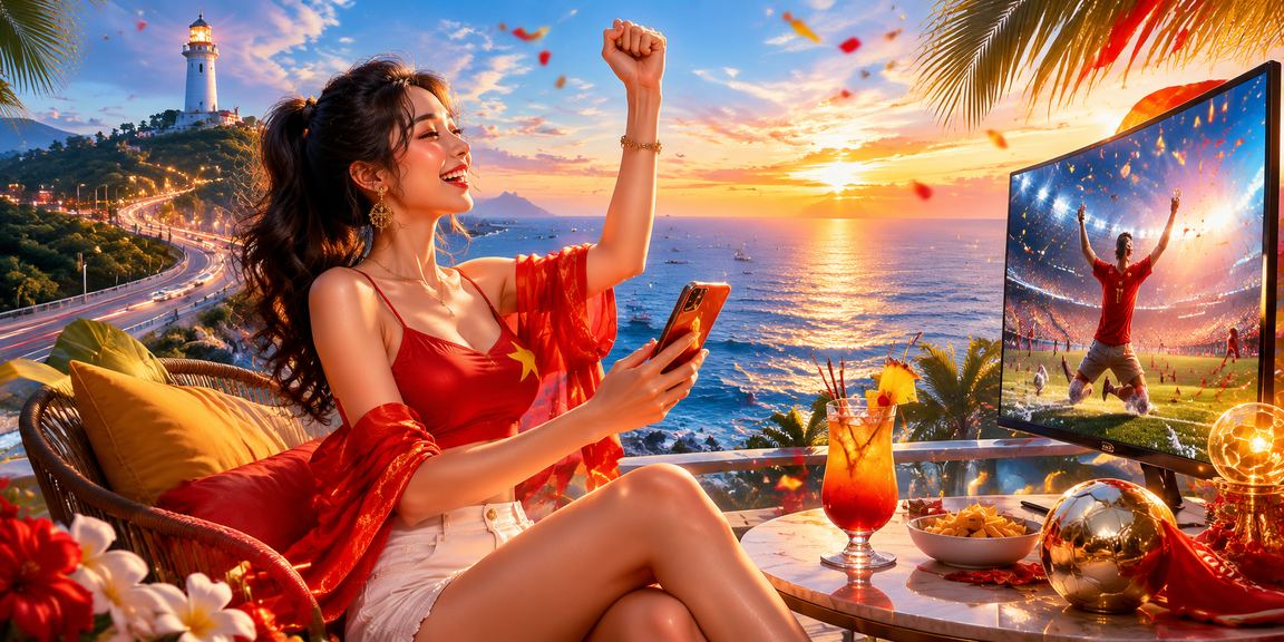 Không khí lễ hội giải trí và casino sôi động tại Vũng Tàu với ánh đèn rực rỡ ven biển